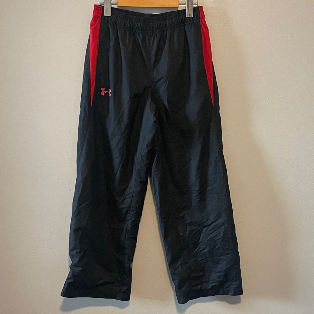 Under Armour Black Pants with Red Details